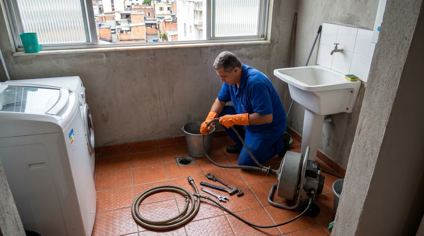 Limpeza Profunda de Ralos em Maringá‑PR