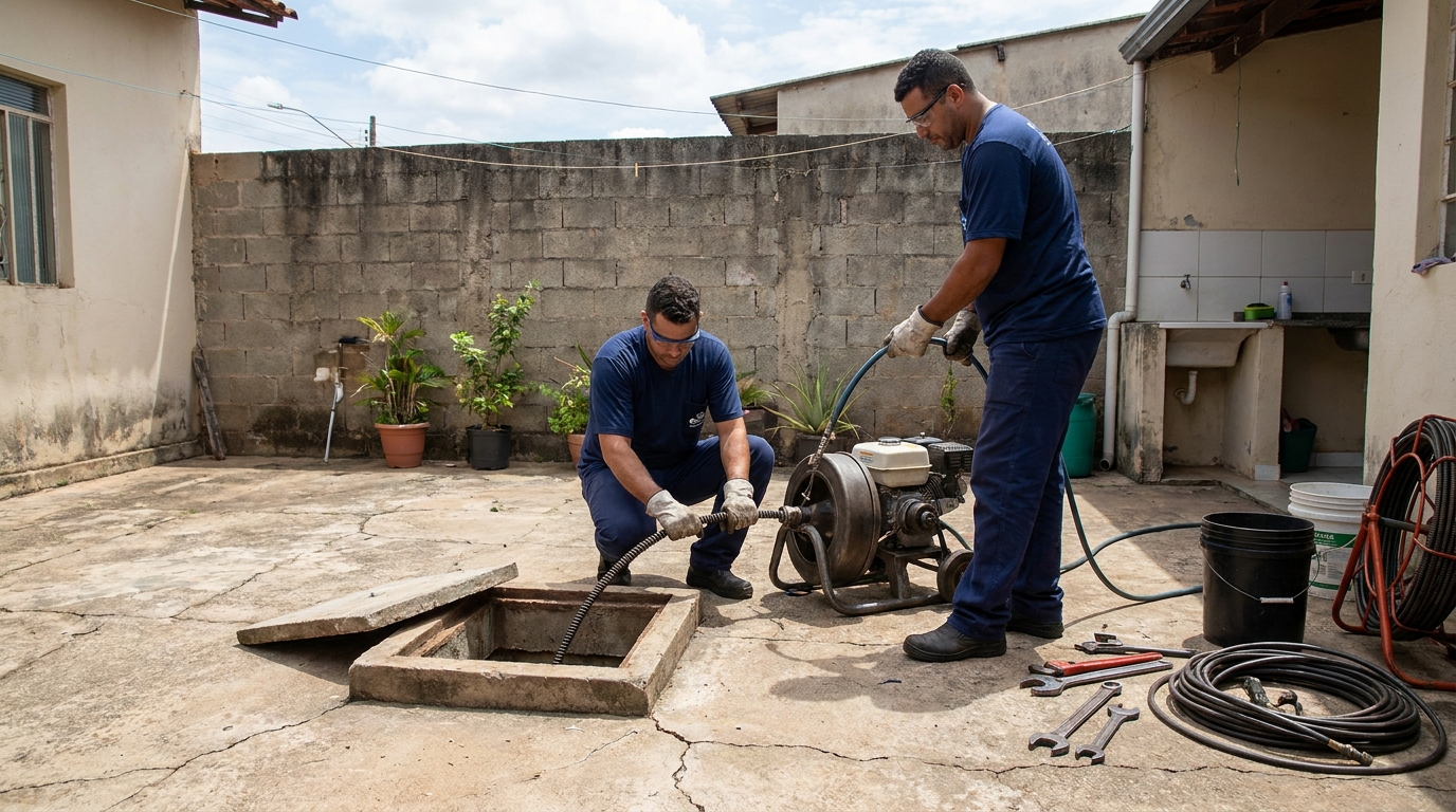 Sucção de Resíduos em Maringá‑PR